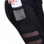 Exercise Capris with Pocket XL size Sexy Fitness Pants Plus Size Sport Pirate Shorts