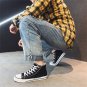 Women Ulzzang Denim Plimsolls Casual Board Shoes Teenage Skate Sneaker
