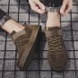 Suedette Skate Sneakers Fashion Fall Casual Shoes Ulzzang Plimsolls