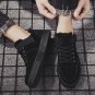 Suedette Skate Sneakers Fashion Fall Casual Shoes Ulzzang Plimsolls