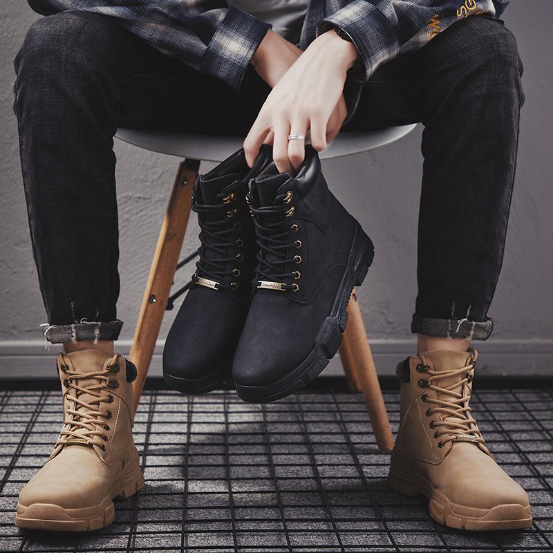 Fall Ankle Boots Board Shoes Fashion American Skate Sneakers