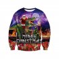 2XL Size Christmas Knits Casual Couple Tops Digital Print Unisex Xmas Hoodies