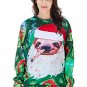 Christmas Knits Lover Clothing Couple Tops Santa Hoodies Casual Green Xmas Tees
