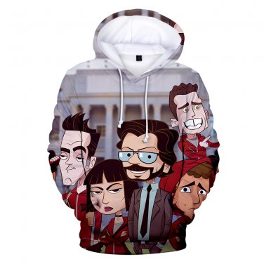 Novelty Plus Size 2XL Money Heist Sweatshirts Long Sleeve Men La casa de papel Hoodies