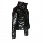 Plus Size Women Short Down Jackets Autumn Female PU Winter Outerwear