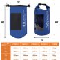 25L Travel Waterproof Bags PVC Duffel Bags Outdoor Pouch Drifting Swimming Backpack Dry Bucket