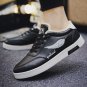 Winter Skate Sneakers Men Casual Board Shoes Low Cut PU Skater Shoes