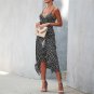 Polka Dot Print Casual Dresses Spaghetti Strap Fashion Women Spring Break Clothes