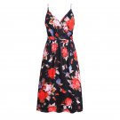 Floral Printing Streetwear Plus Size 2XL Beach Clothing Female Loose Casual Dresses