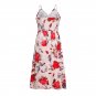 Floral Printing Streetwear Plus Size 2XL Beach Clothing Female Loose Casual Dresses