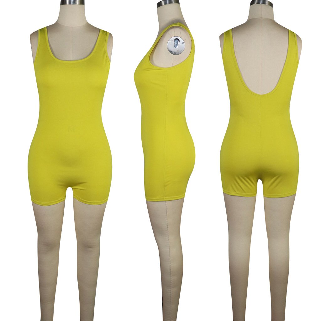 Women Plus Size Sport Rompers Workout Jumpsuits Trendy Clothing Fashion Fitness Bodysuits