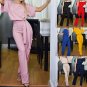 Women Casual Jumpsuits Crew Neck Night Club Wear Fashion American Streetwear