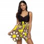 Super Size 5XL Tankini Sets Two Pieces Swimsuit Bikini Female Floral Printed Swimwear