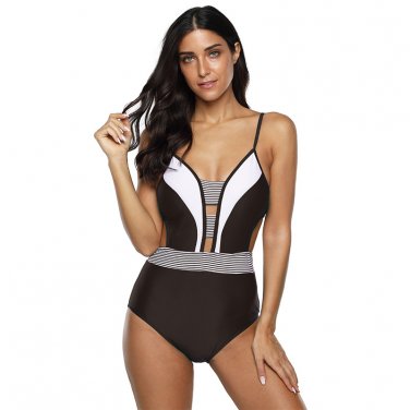 Sexy Super Size 5XL Swimsuits High Waist Fashion Bathing Suits Plus Size Monokini