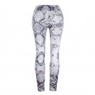 Fashion Boa Print Activewear Bubble Butts Exercise Wear Leopard Fitness Pants