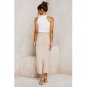 Plus Size Summer Clothing 2XL Polka Dot Dress Halter Casual Dresses for Women