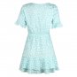 Fashion Women Break Clothes Spring Plus Size XXL Streetwear Short Petal Sleeve Chic Mini Dress