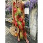 Plus Size 2XL High Split Fashion Apparel Summer Vacation Outfits