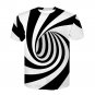 Delusion Print Tops Female Illusion Streetwear Plus Size Misconception Blouses
