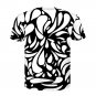 Unisex Geometric Printed Plus Size Streetwear Men T-shirts Male Summer Delusion Tops