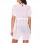 Brazilian Trendy Beach Outfits Deep V-neck Beachwear Summer Cover-Ups Beach Dress