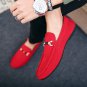 Men PU Casual Shoes Faux Leather Winklepickers Fashion Street Outfits Slip-On Shoes