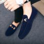 Men PU Casual Shoes Faux Leather Winklepickers Fashion Street Outfits Slip-On Shoes