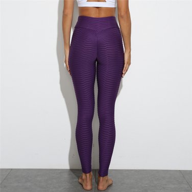 Female Solid Color Workout Clothing Plus Size XL Beehive Fitness Pants Bubble Butts Leggings
