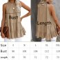 Summer Bohemia Vintage Shirts Lady Loose Blouses Sleeveless European Female Fashion Long Tops