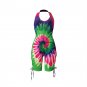 Sexy Paisley Tracksuits High Waist Exercise Overalls Pants 50% Halter Sport Gym Active Wear