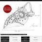 Leather Plague Doctor Headgear PU Medieval Masquerade Mask Bird Beak Masks Steampunk Face Guard