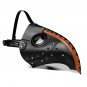 Plague Doctor Headgear PU Medieval Masquerade Mask Bird Beak Masks Steampunk Face Guard