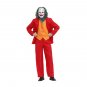 Mardi Gras Men Suits Carnival Clown Theme Costume Halloween Horror Joker Cosplay Uniform