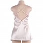 Oversize Lace Women Satin Sleepwear Valentine Day Plus Size Sexy Lace Lingerie Nightgowns