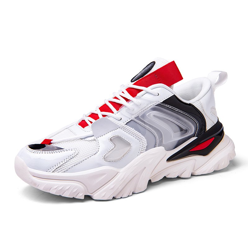 Fall Dad Shoes Fashion Male American Clunky Sneakers Autumn Breathable Outdoor Trainers