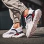 Fall Dad Shoes Fashion Male American Clunky Sneakers Autumn Breathable Outdoor Trainers