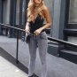 Grey Sexy Low Waist Jeans Bubble Butt Denim Pants PQTOP6672