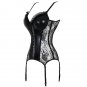 Plus Size Steampunk Mesh Bustiers 2XL Elegant Corselets Gothic Corset For Women