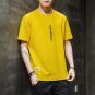 Solid Color T-shirt Trend Casual Cotton T Shirts Men's Summer Streetwear