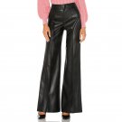 Wide Leg PU Hight Waist Trousers Sexy Faux Leather Pants for Women PQ289