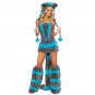 Sexy Carnival Cosplay Wolf Costume Winter Faux Fur Animal Uniform PQ80361