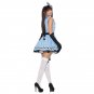 Plus Size Alice in Wonderland Masquerade Costume For Women Adult Sexy Carnial Maid Outfit PQAN10