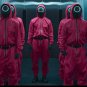 Halloween Cosplay Costume Hot Movie Acting Suit Popular Game Red Jumpsuit