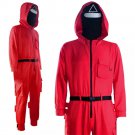 Red Halloween Jumpsuit Kid Clothing Cosplay Costume Popular Game Acting Suit