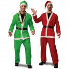 Sexy Santa Claus Masquerade Uniform For Men Christmas Costume Male Xmas Clothing
