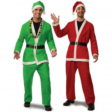 Sexy Santa Claus Masquerade Uniform For Men Christmas Costume Male Xmas Clothing