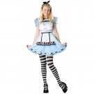 Carnival Cosplay Maid Costume Alice in Wonderland Fancy Dress PQ23885