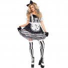 Halloween Alice in Wonderland Fancy Dress Maid Cosplay Costume PQ9048