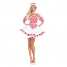 Halloween Beer Girl Fancy Dress Maid Cosplay Costume PQ9061