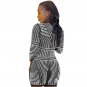 Black Sequin Sexy Mini Dresses Rhinestone Club Dress PQ5529A
